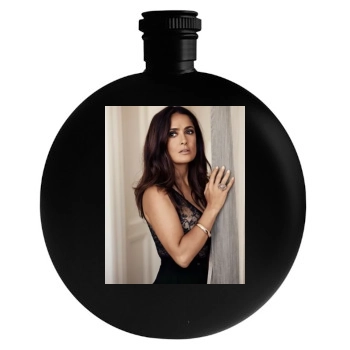 Salma Hayek Round Flask