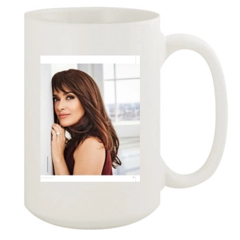 Salma Hayek 15oz White Mug