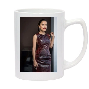 Salma Hayek 14oz White Statesman Mug