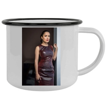 Salma Hayek Camping Mug