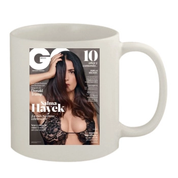 Salma Hayek 11oz White Mug