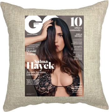 Salma Hayek Pillow