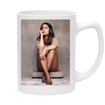 Salma Hayek 14oz White Statesman Mug