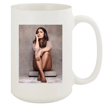 Salma Hayek 15oz White Mug