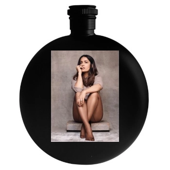 Salma Hayek Round Flask