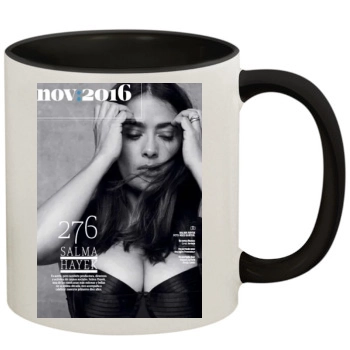 Salma Hayek 11oz Colored Inner & Handle Mug