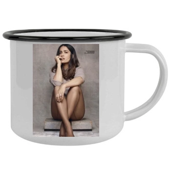 Salma Hayek Camping Mug