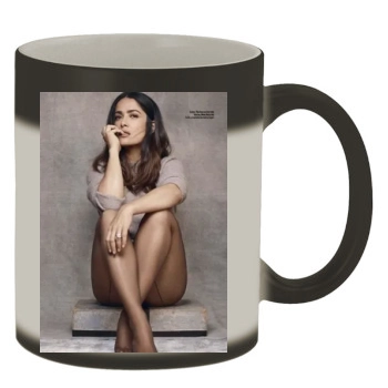 Salma Hayek Color Changing Mug