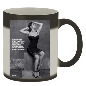 Salma Hayek Color Changing Mug