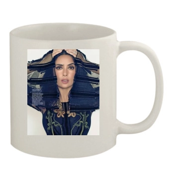 Salma Hayek 11oz White Mug