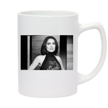 Salma Hayek 14oz White Statesman Mug