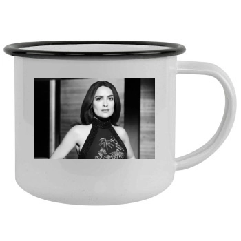 Salma Hayek Camping Mug