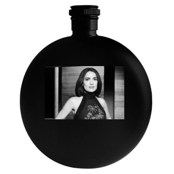 Salma Hayek Round Flask