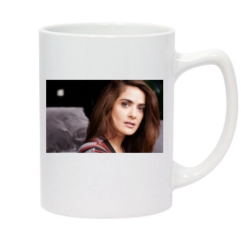 Salma Hayek 14oz White Statesman Mug