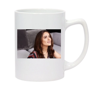 Salma Hayek 14oz White Statesman Mug