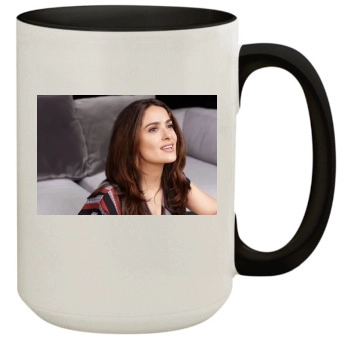 Salma Hayek 15oz Colored Inner & Handle Mug