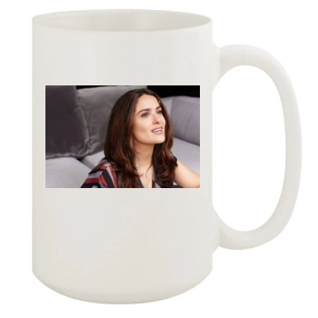 Salma Hayek 15oz White Mug