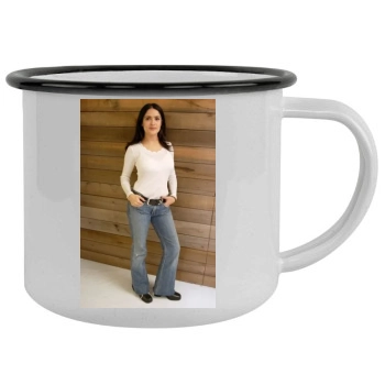 Salma Hayek Camping Mug