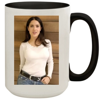 Salma Hayek 15oz Colored Inner & Handle Mug