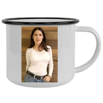 Salma Hayek Camping Mug