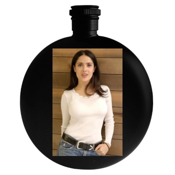 Salma Hayek Round Flask