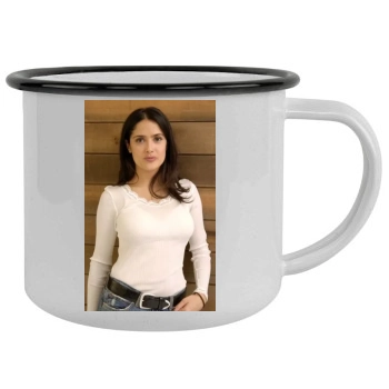 Salma Hayek Camping Mug