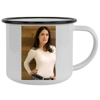 Salma Hayek Camping Mug