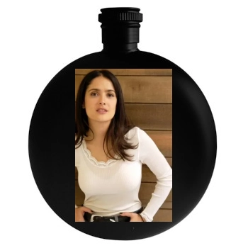 Salma Hayek Round Flask