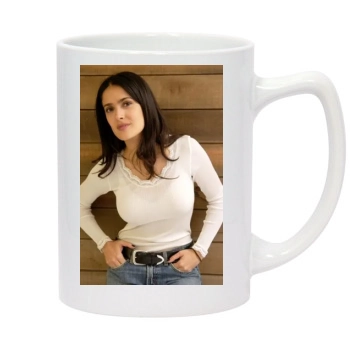 Salma Hayek 14oz White Statesman Mug