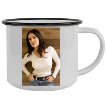 Salma Hayek Camping Mug