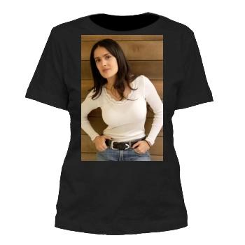 Salma Hayek Women's Cut T-Shirt