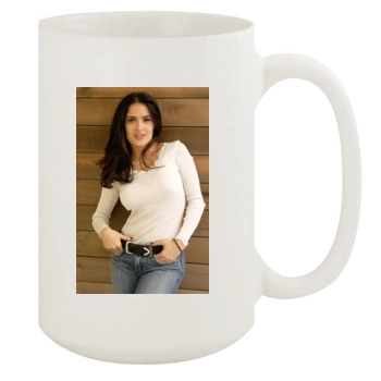 Salma Hayek 15oz White Mug