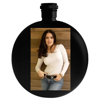 Salma Hayek Round Flask