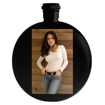 Salma Hayek Round Flask