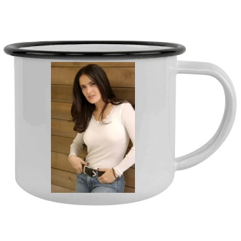 Salma Hayek Camping Mug