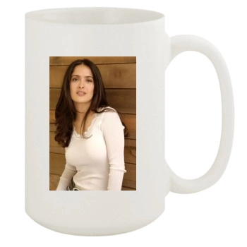 Salma Hayek 15oz White Mug