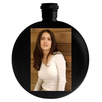 Salma Hayek Round Flask