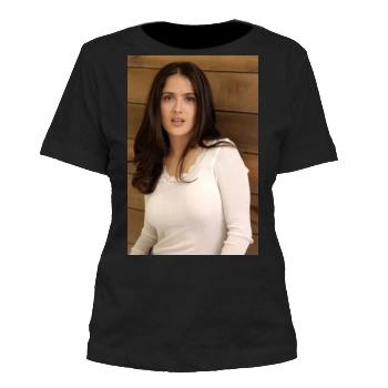 Salma Hayek Women's Cut T-Shirt