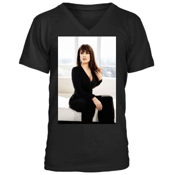 Salma Hayek Men's V-Neck T-Shirt