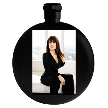 Salma Hayek Round Flask