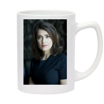 Salma Hayek 14oz White Statesman Mug