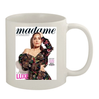 Salma Hayek 11oz White Mug