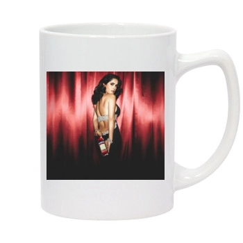 Salma Hayek 14oz White Statesman Mug