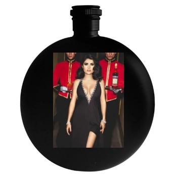 Salma Hayek Round Flask