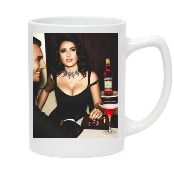 Salma Hayek 14oz White Statesman Mug