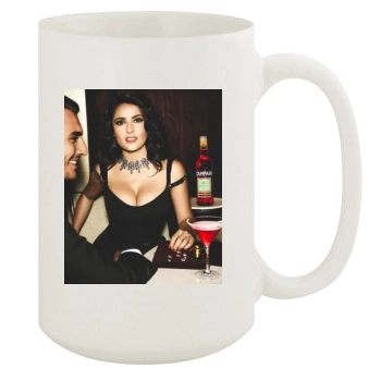 Salma Hayek 15oz White Mug