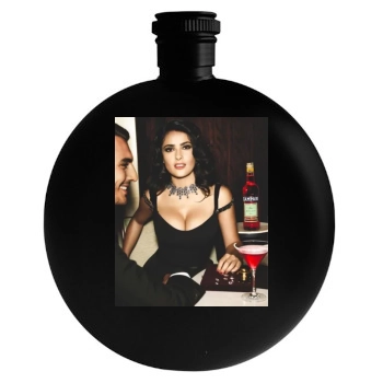 Salma Hayek Round Flask