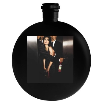 Salma Hayek Round Flask