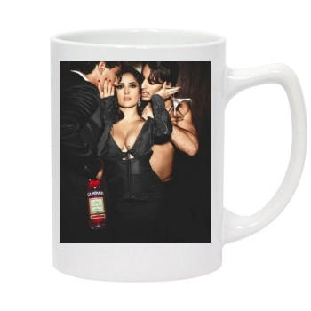 Salma Hayek 14oz White Statesman Mug