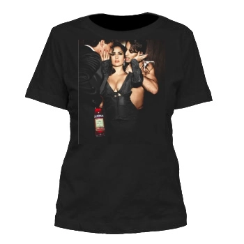 Salma Hayek Women's Cut T-Shirt